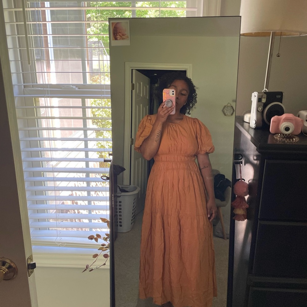Golden Maci Dress